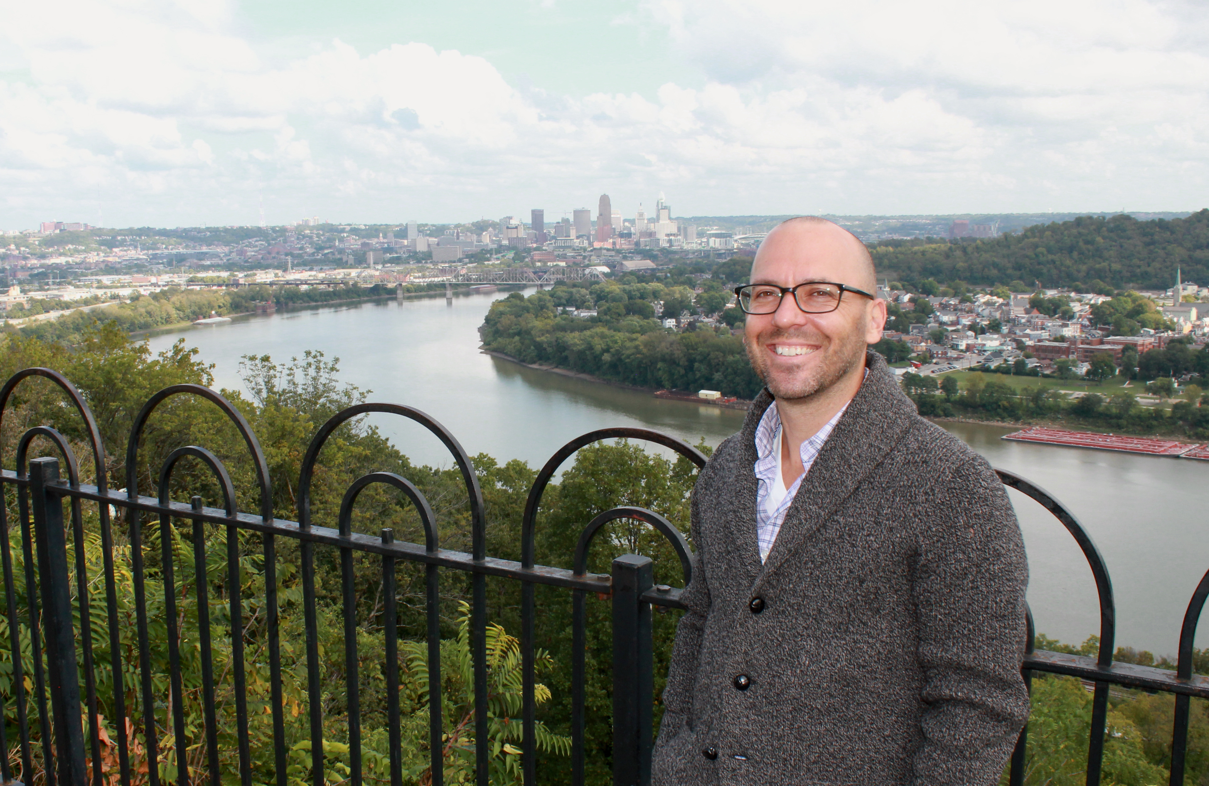 Assistant Professor Patrick Ray will use his Faculty Scholar Award to build a database on information about water quality in the Ohio River. 2021