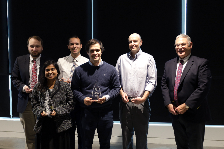 Image of SS2023 SRIDE Fellows (l-r) M Verbryke, Y Srivastava, R Thayer, P Paialunga, A Barth  Professor Doarn (not shown S Barawkar, E Rochford)