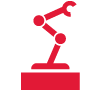 Robotic arm icon